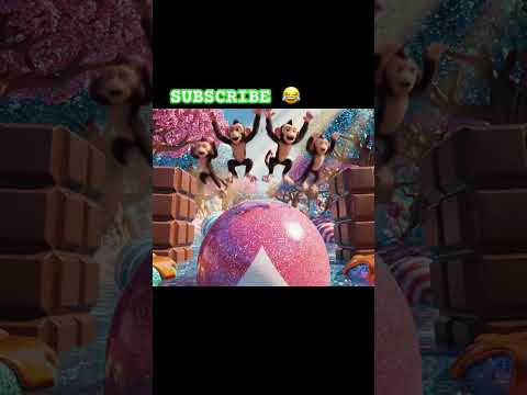 MONKEY DREAM 😂 #youtubeshorts #funnycartoo #animatedcartoon #viral #cartton #monkey #ironman #ai