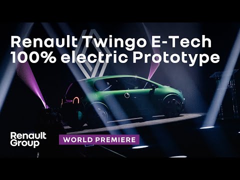 World Premiere - Renault Twingo E-Tech 100% electric Prototype | Renault Group