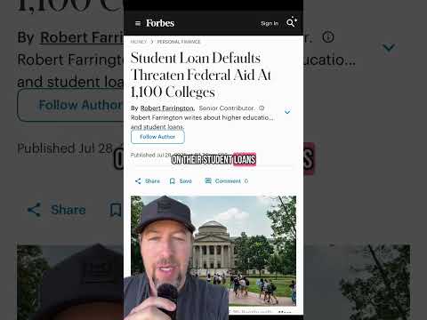 The College Investor | Student loan defaults jeopardize financial aid funds at more than 1,100 colleges