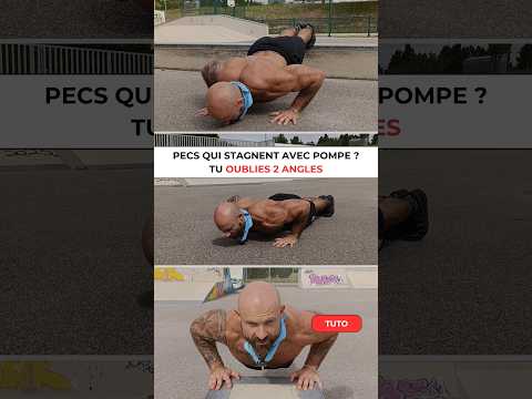 3 pompes pour un torse COMPLET (arrête l'erreur classique)