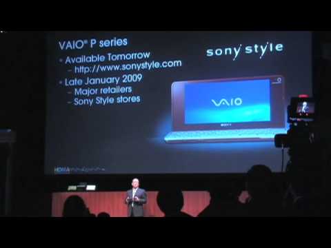 Sony Press Conference CES 2009 - UC8wXC0ZCfGt3HaVLy_fdTQw