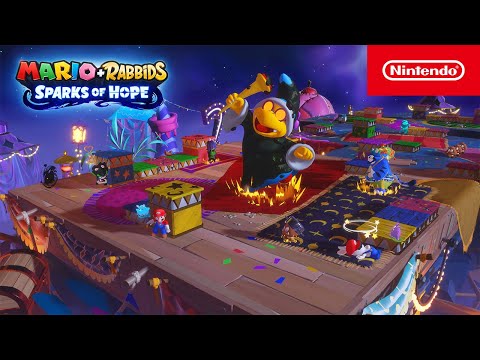 Mario + Rabbids Sparks of Hope - DLC 1 Trailer - Nintendo Switch