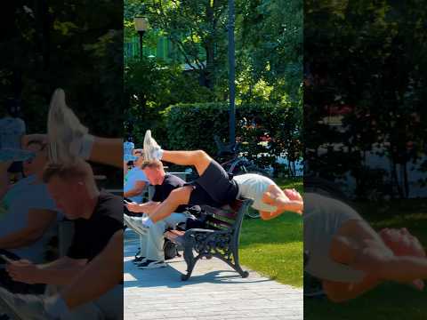 What would your reaction be?😂 #kiryakolesnikov #comedy #funny #stunt #peoplereaction