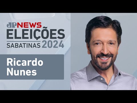 Ricardo Nunes | SABATINA ELEIÇÕES SÃO PAULO 2º TURNO - 21/10/2024