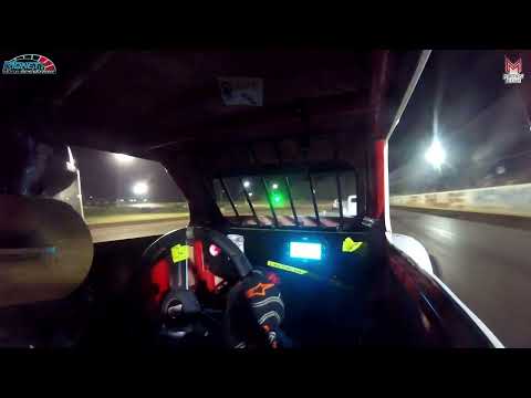 #00 Jett Stovall - INEX Legend - 7-25-2025 Monett Motor Speedway - In Car Camera - dirt track racing video image