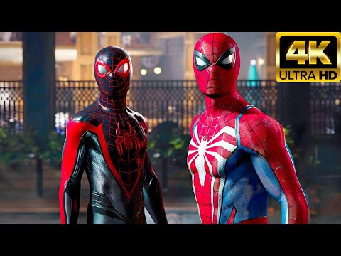 Spider-Man 2 All Cutscenes Full Movie (2023) 4K ULTRA HD
