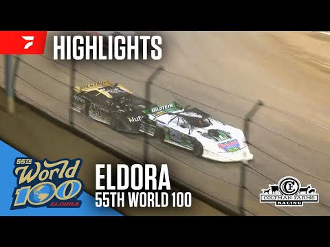 55th World 100 at Eldora Speedway 9/6/25 | Highlights - dirt track racing video image
