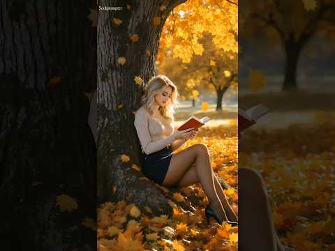 The warmth of autumn pages — where time quietly lingers /가을의 책장이 머무는 곳, 시간이 천천히 흐르는 순간  #quietmoment