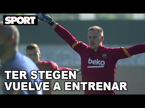 ¡TER STEGEN VUELVE a ENTRENAR con el FC BARCELONA! 🔒 ASÍ HA SIDO el PRIMER DÍA con SUS COMPAÑEROS