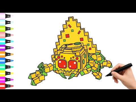 Como Dibujar a Nacho Spyder -  Steal a Brainrot ROBLOX