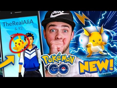 Pokemon GO - *NEW* POKEMON SECRET + EVOLVING PIKACHU TO RAICHU! - UCyeVfsThIHM_mEZq7YXIQSQ