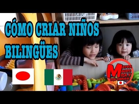 Niños bilingües. Niños que hablan dos idiomas+MI METODO+JAPON