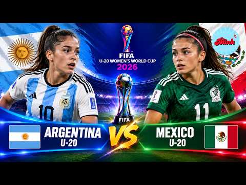 LIVE | Argentina <strong>U</strong>-20 vs Mexico <strong>U</strong>-20 | FIFA <strong>U</strong>-20 World Cup 2026