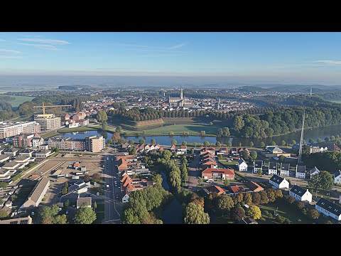 Drone vlucht in Hulst Nederland : Project Zoetevaart 2027