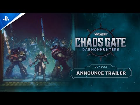 Warhammer 40,000: Chaos Gate - Daemonhunters - Announce Trailer | PS5 & PS4 Games