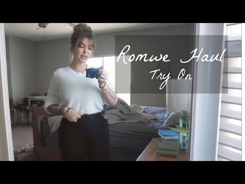 ROMWE Honest AF REVIEW  ♡ TRY ON Haul / STILLGLAMORUS - UCcZ2nCUn7vSlMfY5PoH982Q