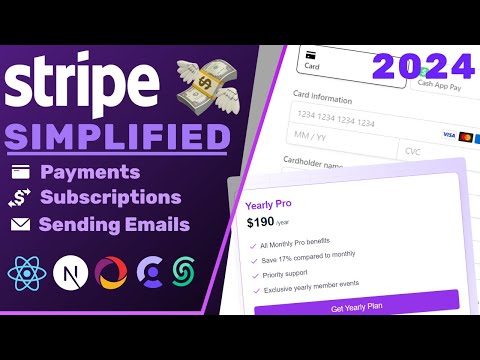 Master Stripe in 5 HOURS with Next.js - Subscriptions, Payments, Emails