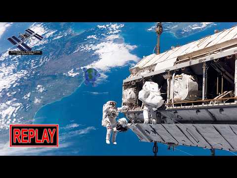 REPLAY: US Spacewalk 95 with Chris Williams + Jessica Meir (30 Jun 2026)
