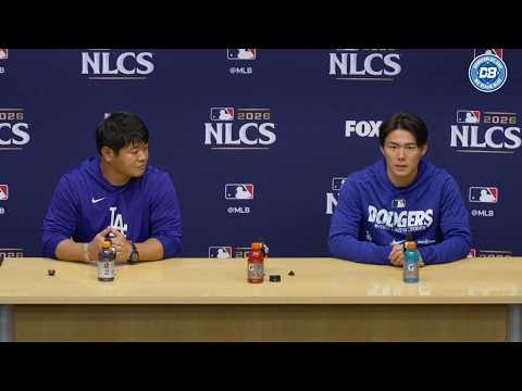 NLCS <strong>2026</strong>: Yoshinobu Yamamoto's perspective of <strong>not</strong> using ABS challenges during Game 2, Jake Bauers