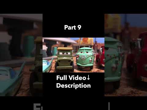Stop-motion - Memories of Hudson Hornet - Part 9 - Disney Pixar Cars 3 #stopmotion