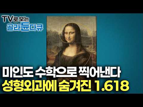이 마스크만 씌우면 누구든 완벽해집니다" 전 세계 배우와 미남미녀들의 얼굴에 숨겨진 수학적 황금비율과 성형 산업이 돈을 버는 은밀한 공식｜미의 기준｜#골라듄다큐