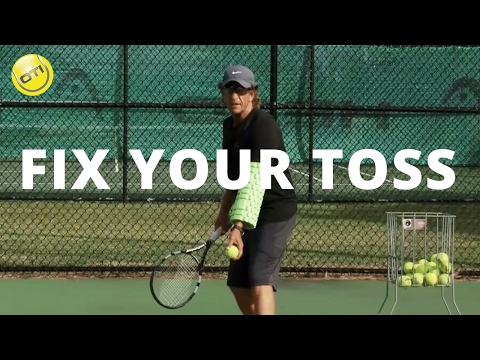 Tennis Serve Tip: Fix Your Toss