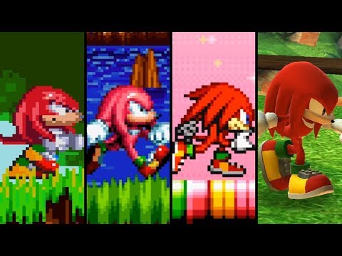 Evolution of Knuckles the Echidna (1994 - 2018) - UC69IolSTHZF8qcmeo38RAwQ