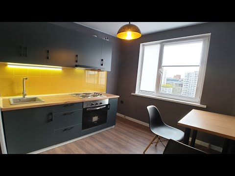 Обзор Ремонта Квартиры 33м2. Кухня за 240$. Сборка Мебели Своими Руками.