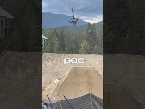 Biggest Bike Send at Whistler Bike Park 🤯😱