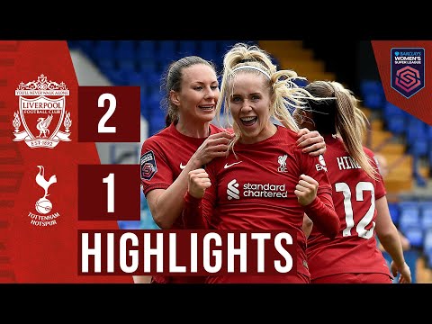 HIGHLIGHTS: Liverpool Women 2-1 Tottenham | Koivisto & Kearns seal big win for Reds