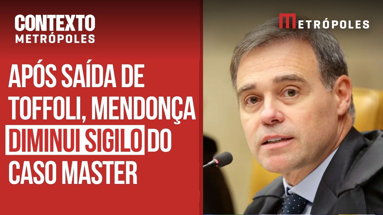 Caso Master: Mendonça reduz sigilo e amplia autonomia da Polícia Federal