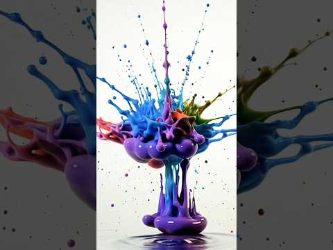Satisfying colour mixing #colors #shortvideo #satisfying #mixingcolors #art #experimnent #colorful