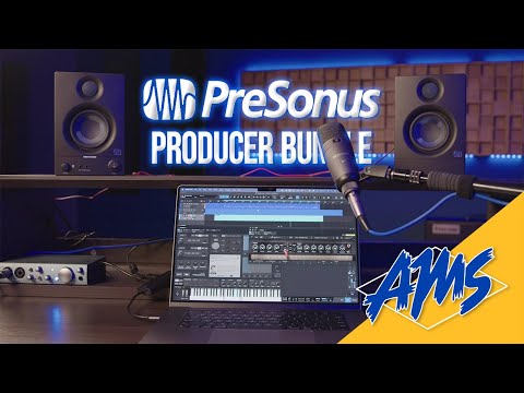 The PreSonus Producer Bundle is a Recording Studio in a Box!