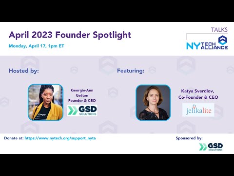 April 2023 Founder Spotlight Featuring Katya Sverdlov