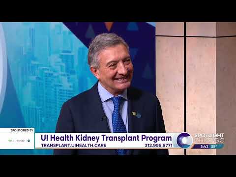 UI Heath Kidney Transplant Program on "Spotlight Chicago"
