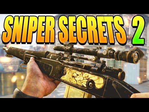 COD WW2 Secrets for Snipers! (How to Scope In Faster) | Sniper Nerf Kar98k & Lee Enfield Gameplay