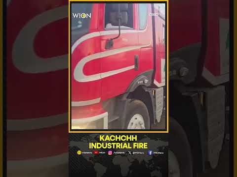 Kachchh Industrial Fire: Massive Fire Breaks Out At Kandla SEZ Company | WION SHORTS