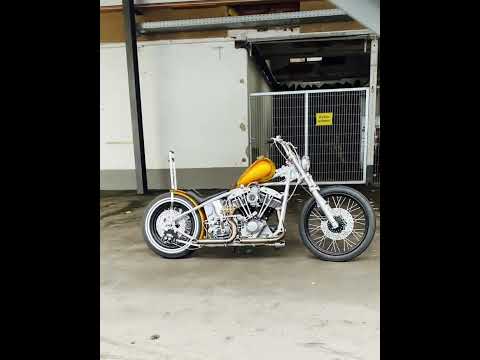 Harley Davidson Ridig frame late Shovelhead #chopper #chopperstyle #chopperlife #custom #custombike