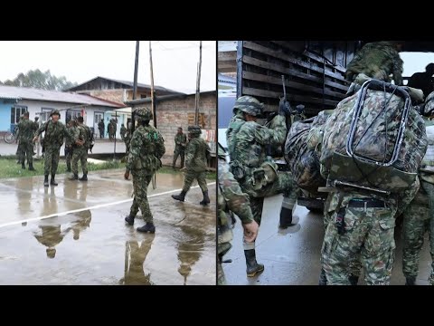57 Colombian soldiers held in guerrilla-run community freed | AFP