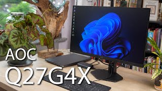 Vido-test sur AOC Q27G4X