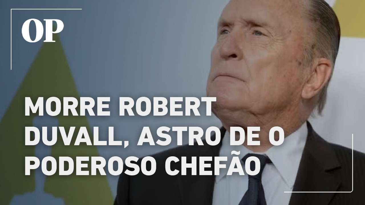 Morre Robert Duvall, astro de O Poderoso Chefão, aos 95 anos