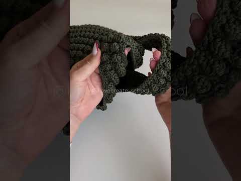 Майстер-клас по вʼязанню Bubble bag на сайті ilovecreate.com.ua #сумкагачком #вязанасумка