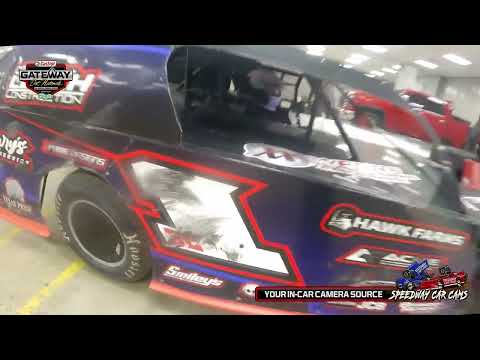 #130 Chase Allen at the Gateway Dirt Nationals 2024 Opwn Wheel Modified - dirt track racing video image