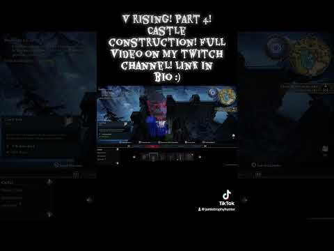 Castle Construction! #ps5 #twitchuk #vrising #vampire #castle