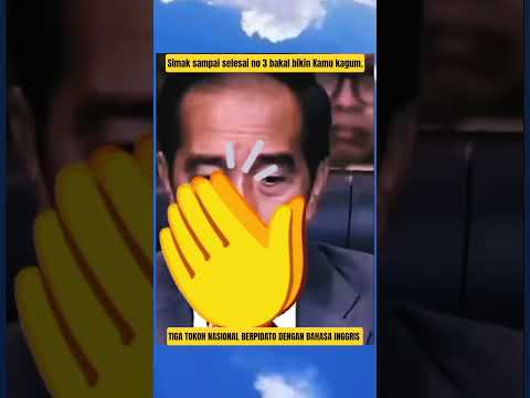 PERBEDAAN 3 TOKOH NASIONAL SAAT PIDATO BAHASA INGGRIS – PRABOWO, JOKOWI, PUAN MAHARANI #Shorts