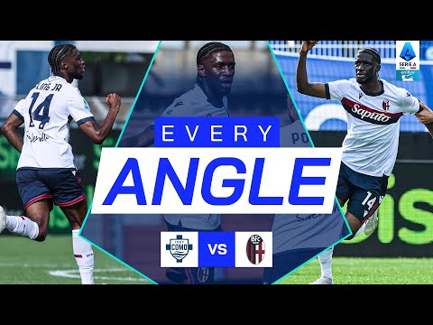 Iling Junior’s late equaliser is a beauty | Every Angle | Como-Bologna | Serie A 2024/25