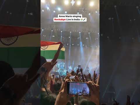 Anne Marie - LIVE INDIA 🇮🇳 (Rockabye) #annemarie #annemarieindia