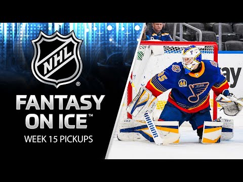 Ville Husso’s Breakout Season! Week 15 waiver wire pickups | Fantasy on Ice