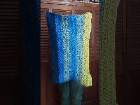 working on a blanket for my older kids, when the baby allows #crochet #yarn #diy