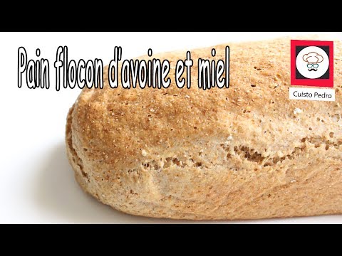 Recette Thermomix pain flocon d'avoine et miel